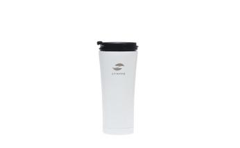 Thermal mug Stinger 0.45 L steel/plastic glossy white RA-HY-VF143 White
