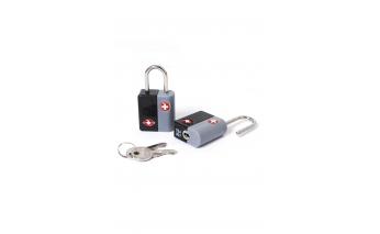 Hinged SwissGear lock, black/grey, RA-WJ6071