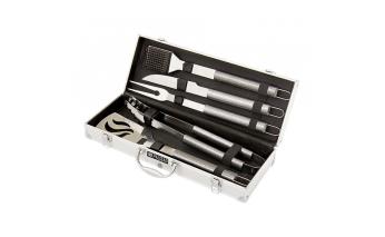 Set of barbecue appliances Palisad Camping 5 items in an aluminum case