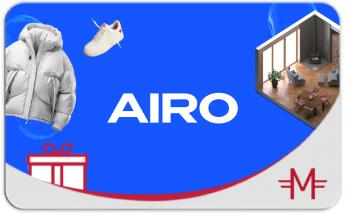Электронный сертификат «Airo» - 3000 руб.