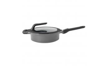 Saucepan with lid Berghoff Gem 24 cm 3,3 L grey 2307420