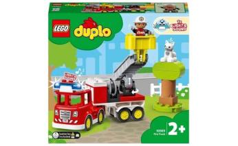 Constructor Lego Duplo Fire truck with flashing light