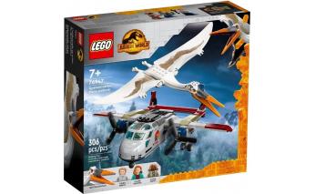Constructor Lego Jurassic World Quetzalcoatl: the attack on the plane