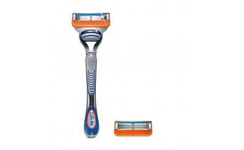 Станок бритвенный GIllette Fusion5 с 2 сменными кассетами