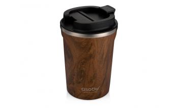 Thermal mug Asobu Cafe Compact 380 ml wood RA-288568