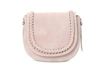 Women's bag Pulicati Camoscio light pink 9233