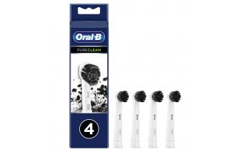 Toothbrush nozzles Oral-B Precision Charcoal Clean EB 20 CH with charcoal 4 items