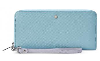 Портмоне Delsey Lepic 20.5x10x2.5 см, голубой (00600801312)