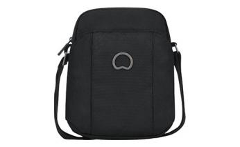 Men's shoulder bag Delsey Picpus, 24x19x6 cm, black (00335410800)