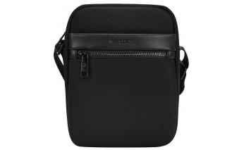 Men's bag Magellan Santiago, black, 7x5x21.5 cm (A603-11-126661S-BLK_