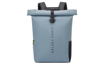 Рюкзак Delsey Turenne Soft, 40x46x14 см, серо-голубой (00163262022)