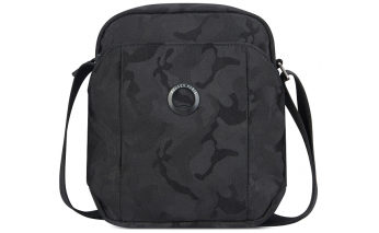 Сумка мужская Delsey Picpus, 18x21,5x6 см, черный камуфляж (00335411210)