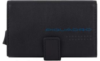 Case for credit card Piquadro Urban, 6.2x2x10 cm, genuine leather, black (PP5649UB00R/NGR)