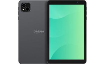 Планшет Digma G8 3/32 Gb SC9863A 4G, 1280x800, Android 15 Go, темно-серый (2107287)