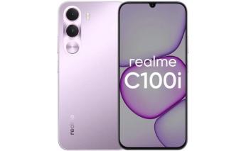 Смартфон Realme C100i 4/128Gb, RMX5377, NFC, IPS, 120Гц, 7000мAч, фиолетовый (2176161)