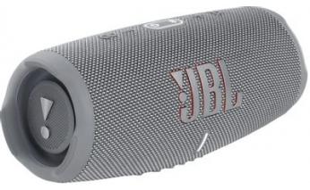 Колонка портативная JBL Charge 5, 40Вт, серый [jblcharge5gry]