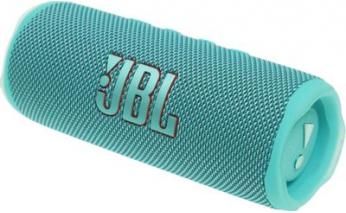 Колонка портативная JBL Flip 6, 30Вт, бирюзовый [jblflip6teal]