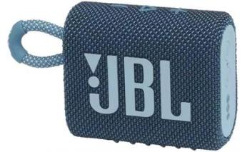Колонка портативная JBL GO 3, 4.2Вт, синий [jblgo3blu]