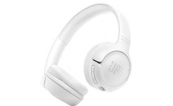 Наушники JBL Tune 530BT, Bluetooth, накладные, белый [jblt530btwht]