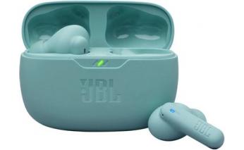 Наушники JBL Wave Beam 2, Bluetooth, внутриканальные, синий [jblwbeam2blu]