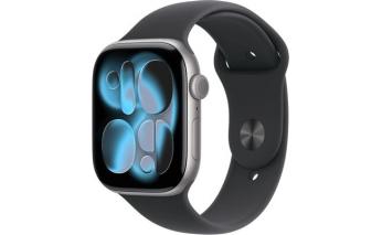 Смарт-часы Apple Watch Series 11 A3331, 42мм, черный/серый космос (2162824)