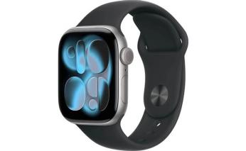 Смарт-часы Apple Watch Series 11 A3331, 42мм, черный/серый космос (2146641)