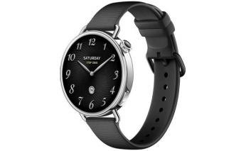 Смарт-часы Xiaomi Watch S4, 41мм, 1.32, черный/серебристый (2134806)