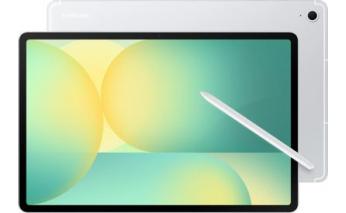Планшет Samsung Galaxy Tab S10 FE+ SM-X626B 8/128 GB 1580 5G, 2880 x 1800, 90Гц, Android 15, со стилусом, серебристый (2088276)