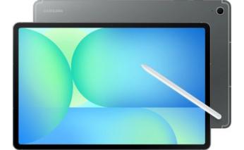 Планшет Samsung Galaxy Tab S10 FE+ SM-X626B 12/256 GB 1580 5G, 2880 x 1800, 90Гц, Android 15, со стилусом, серый [sm-x626bzapcau]