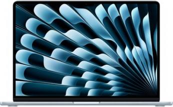 Ноутбук Apple MacBook Air A3241 15.3, 2025, Retina, Apple M4 10 core 4ГГц, 10-ядерный, 16ГБ 512ГБ SSD, macOS, голубой (2090239)