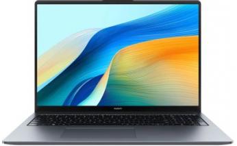 Ноутбук Huawei MateBook D 16 MCLG-X, 16, IPS, Intel Core i5 13420H 2.1ГГц, 8-ядерный, 16ГБ LPDDR4x, 1ТБ SSD,  Intel UHD Graphics, без операционной системы, серый космос [53014qkw]
