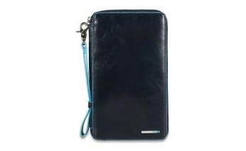 Портмоне Piquadro Blue Square, синий, кожа натуральная