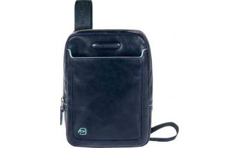 Men"s bag Piquadro Blue Square, genuine leather, blue (322309)