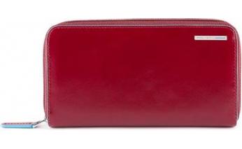 Women's wallet Piquadro Blue Square, genuine leather, red [pd1515b2r/r]