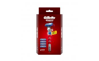 Станок бритвенный Gillette Mach3 Turbo с 4 сменными кассетами