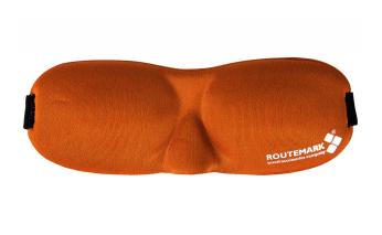 Маска для сна Routemark 3D, оранжевая