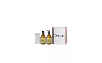 Мыло-скраб и лосьон Asense Vetiver & Rosemary, 2x300 мл