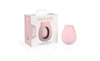 Игрушка-неваляшка для собак Petit Balu с погремушкой, розовая (309/449448)