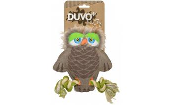 Игрушка для собак брезентовая Duvo+ «Мудрая Сова» 20х18 см