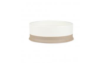 Миска керамическая для собак и кошек Scruffs Scandi кремовая, 14х14х5 см, 400 мл