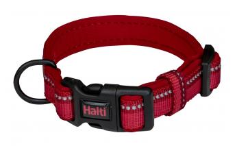 Dog collar COA Halti Collar M 30-50 cm, red