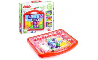 Мозаика для малышей Десятое королевство Baby Toys «Собачка» в чемодане, 38 элементов (04103ДК)