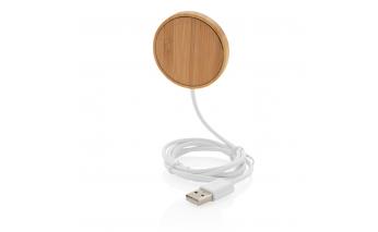 Устройство магнитное для беспроводной зарядки XD Xclusive Bamboo, 10 Вт (P302.639)