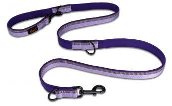 Dog leash COA Halti Double Ended, purple, 200x2.5 cm (63545/COA)