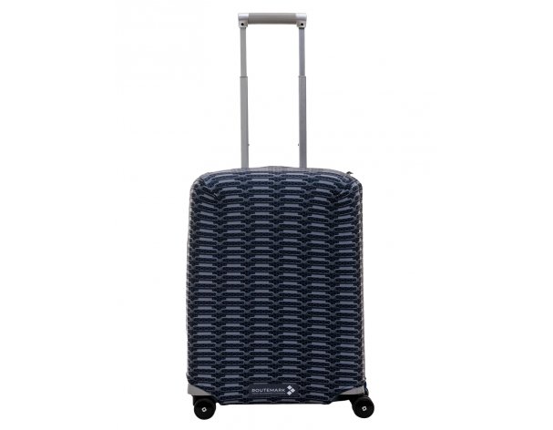 Suitcase cover Routemark Chrome in black S (SP240)