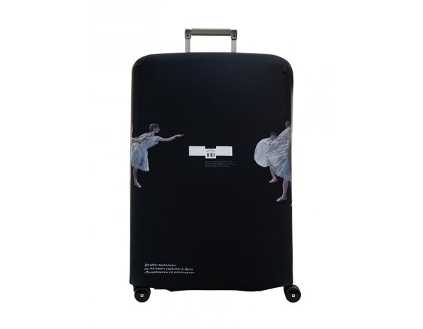 Case for suitcase Routemark based on the painting by E. Degas «Dancers at a rehearsal» Pushkin Museum XL/XXL (SP310)