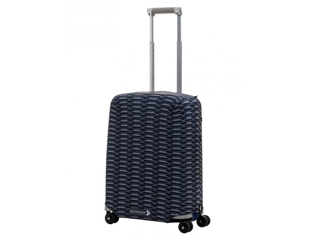Suitcase cover Routemark Chrome in black S (SP240)