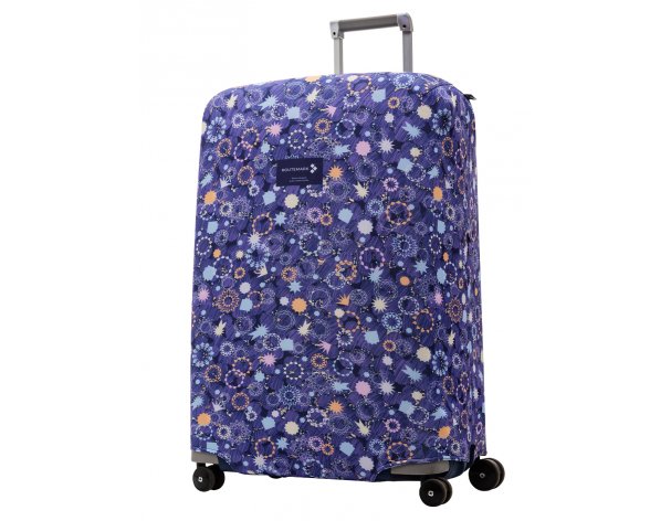 Suitcase cover Routemark Glitter, Sparkles, Confetti L/XL (SP500)