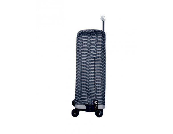 Чехол для чемодана Routemark Chrome in black S (SP500)