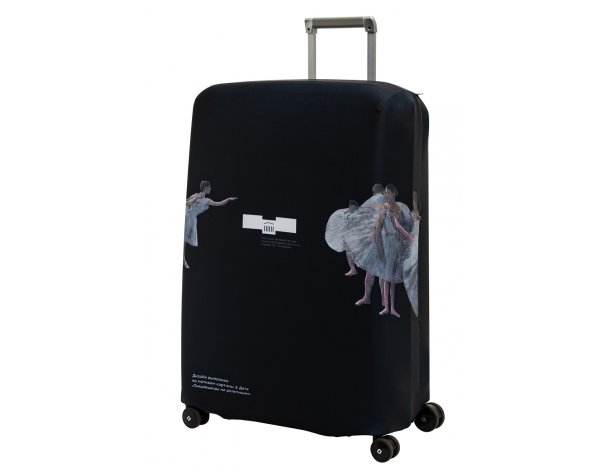 Case for suitcase Routemark based on the painting by E. Degas «Dancers at a rehearsal» Pushkin Museum XL/XXL (SP310)